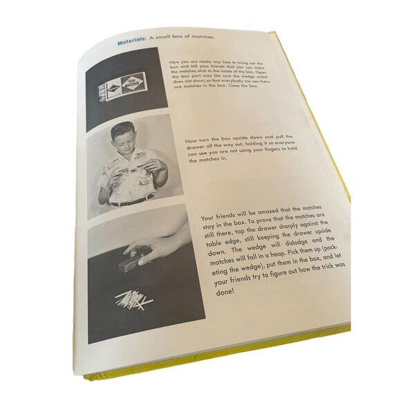 Vintage The Big Book of Tricks and Magic by James R. Blackman 1962 Hardcover - Picture 8 of 10